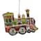 5.5" Red & Green Contemporary Train Christmas Ornament